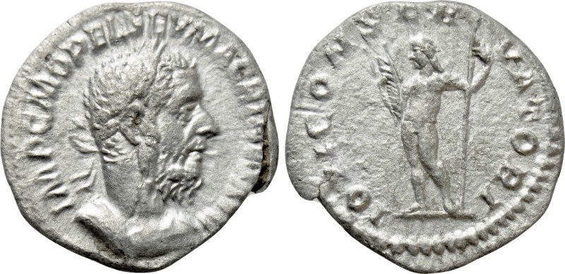 obverse: Macrino (217-218). Roma. AR Denarius (19 mm. – 2,80 gr.). D.\: IMP C M OPEL SEV MACRINVS AVG. R.\: IOVI CONSERVATORI. RIC 73b. qBB. NC