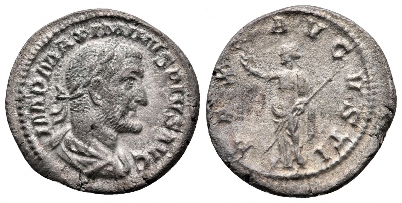 obverse: Massimino I (235-238). Roma. AR (20 mm - 1,98 gr). R.\: PAX AVGVSTI. qBB. 
