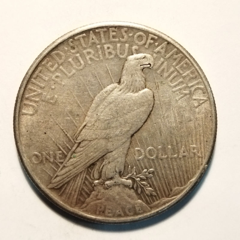 reverse: Stati uniti d America. One Dollar 1924. AG. qBB-BB. 