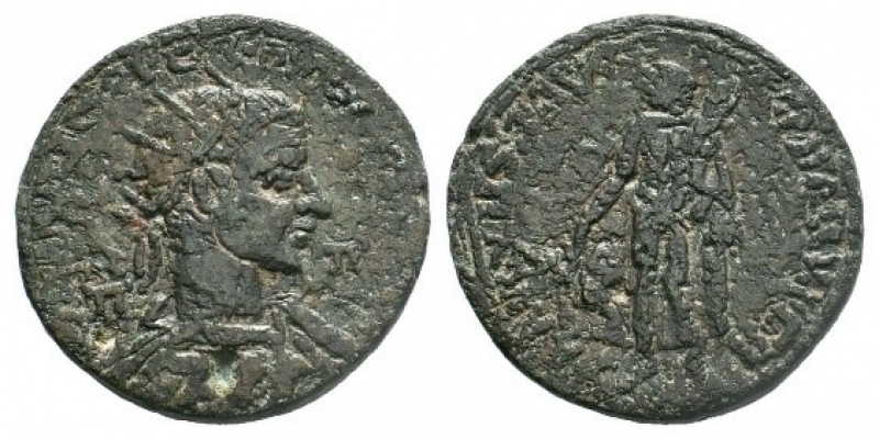 obverse: Gordiano III (238-244). Cilicia, Tarsus. AE Bronze/Medaillon (21.47 gr. – 34 mm.). MB. R2. Da studio. Note: molulo decisamente largo, ottima la patina. Bell esemplare. 
