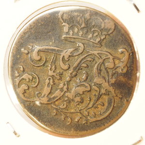 reverse: GERMANIA – 2 PFENNIG 1751