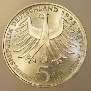 reverse: ESTERO – Ag. - GERMANIA – 5 MARCHI 1975 G
