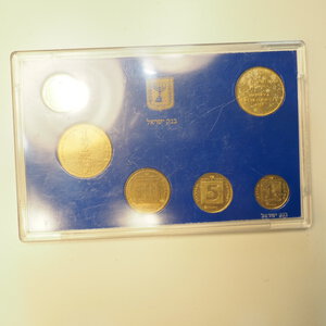 reverse: ESTERO – ISRAELE – SET COIN / DIVISIONALE – ANNO 1988 HANUKKA