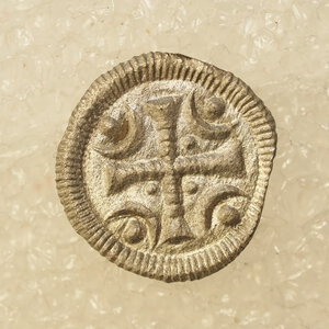 obverse: UNGHERIA MEDIEVALE – DENARO – REGNO BELA II 1131/1141 – ARGENTO