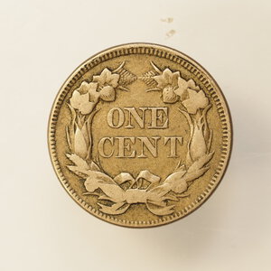 obverse: STATI UNITI – ONE CENT 1857 - 