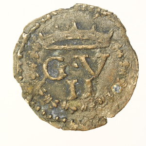 reverse: PREUNITARIE – PESARO – QUATTRINO – 1538/1574 – GUIDOBALDO II DELLA ROVERE