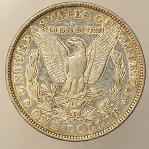 reverse: STATI UNITI – DOLLARO MORGAN ARGENTO – ANNO 1888