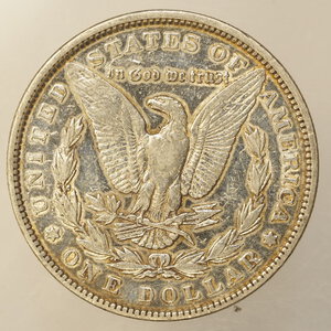 reverse: STATI UNITI – DOLLARO MORGAN ARGENTO – ANNO 1889