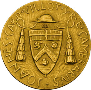 reverse: Sede Vacante (1978). Medaglia emessa dal Cardinale Camerlengo Jean Villot