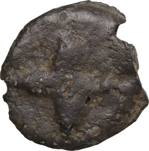 reverse: Central Italy, uncertain . AE Cast Semuncia, 3rd century BC