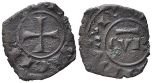 obverse: BRINDISI. Corrad II (1254-1258). Denaro Mi (1,03 g). MIR 316 R. BB