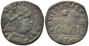 obverse: L AQUILA. Ferdinando I d’Aragona (1458-1494). Cavallo AE (1,74 g).qBB