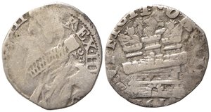 obverse: NAPOLI. Filippo III (1598-1621). 15 grana 1619. Ag (3,08 g). Magliocca 21 Raro. MB 