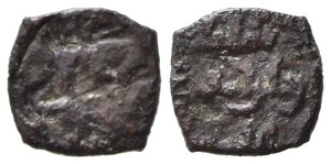 obverse: PALERMO. Ruggero I (1057-1101). Kharruba AE (0,21 g). MEC 14, 63. qBB