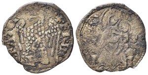 obverse: PISA. Repubblica a nome di Federico I (1155-1312). Aquilino piccolo (Bianco) 1264-1279. Mi (0,67 g). MIR 407 R. MB