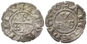 obverse: RAVENNA. Monetazione Arcivescovile (sec. XIII-XIV). Denaro Ag (0,52 g). MIR 1251. BB