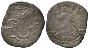 obverse: Carlo Emanuele I (1580-1630). Mezzo soldo. Mi (1,09 g). MIR 665. NC. qMB