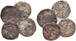 obverse: ZECCHE ITALIANE. TOSCANA. Lotto di 4 monete da catalogare (Sestino Lucca assieme a tre monete di Firenze). MB