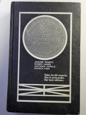 obverse: A.A.V.V. -  The Guide & Catalogue of BRITISH COMMONWEALTH COINS (1649-1971)-pp 567  ill. in B/N nel testo -copia 2815/3000- cop. In tela, ottimo stato