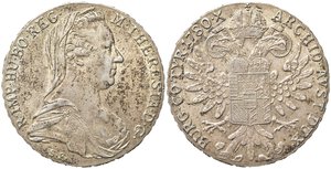 obverse: AUSTRIA. Maria Teresa (1740-1780). Tallero. Ag (28,02 g - 40,4 mm). SPL