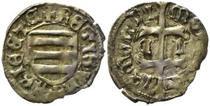 obverse: UNGHERIA. Sigismondo (1387-1437). Denar Ag (0,70 g). BB+