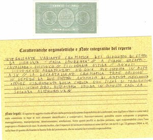 reverse: Cartamoneta. Luogotenenza. 1 Lira Italia Laureata. 23-11-1944.