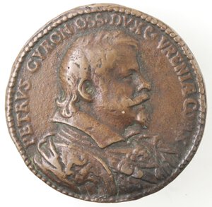 obverse: Medaglie. Napoli. 1618. Pietro Giron Vicerè di Napoli e Duca di Ossuna. 1574-1624. Ae. 