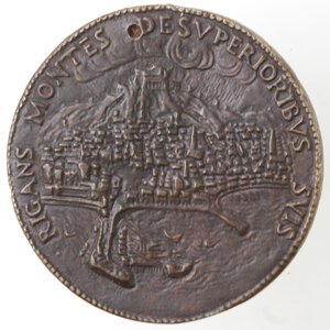 reverse: Medaglie. Napoli. 1604. san Tommaso d Aquino protettore di Napoli. Ae. 