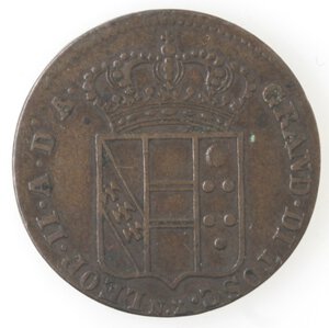 obverse: Firenze. Leopoldo II di Lorena. 5 quattrini 1830. Ae. 