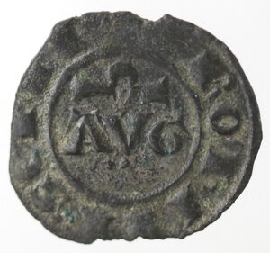 obverse: Messina o Brindisi. Federico II. 1197-1250. Denaro del 1242. Mi. 