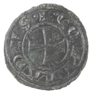 reverse: Messina. Corrado I. 1250-1254. Denaro. Mi. 