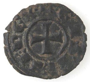 reverse: Messina. Corrado I. 1250-1254. Denaro. MI. 