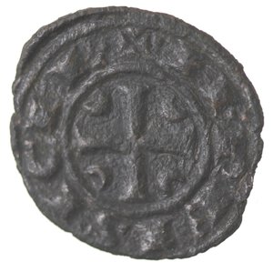 reverse: Messina. Corrado II. 1254-1258. Denaro. MI. 