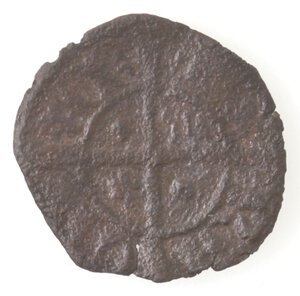 reverse: Messina. Federico IV il Semplice. 1355-1377. Denaro. Mi. 
