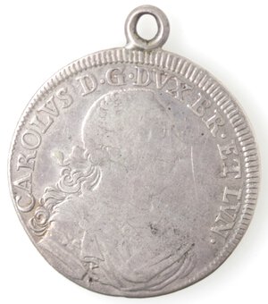 obverse: Germania. Braunschweig. Lüneburg. Wolfenbüttel. Carlo I. 1735-1780. 2/3 di Tallero 1764. Ag. 