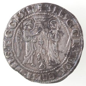 reverse: Napoli. Carlo I d Angiò. 1266-1282. Saluto. Ag. 