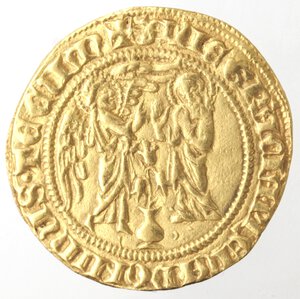 reverse: Napoli. Carlo II d Angiò. 1285-1309. Saluto. Au. 