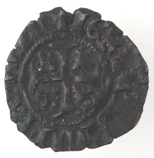 reverse: Napoli. Giovanna I d Angiò. 1343-1382. Denaro. MI. 