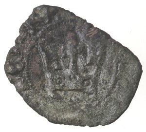 obverse: Napoli. Carlo III di Durazzo. 1382-1385. Denaro. Mi. 