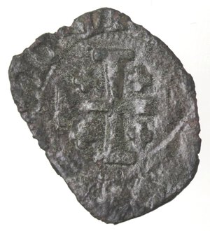 reverse: Napoli. Carlo III di Durazzo. 1382-1385. Denaro. Mi. 