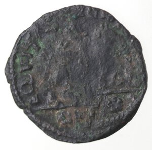 reverse: Napoli. Ferdinando I d Aragona. 1458-1494. Cavallo con sigla T in esergo. Ae. 