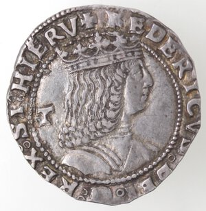 obverse: Napoli. Federico III d Aragona. 1496-1501. Carlino. Ag. 