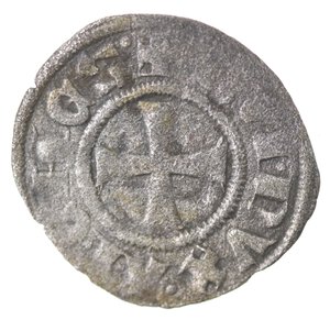 obverse: Atene. Guido II de la Roche. 1287-1308. Denaro tornese. Thebe. Mi. 