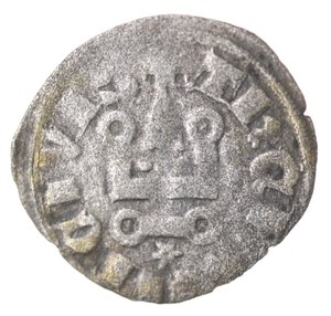 reverse: Atene. Guido II de la Roche. 1287-1308. Denaro tornese. Thebe. Mi. 
