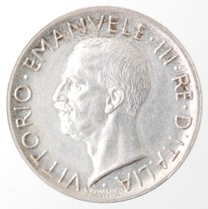 obverse: Vittorio Emanuele III. 1900-1943. 5 lire 1930. Ag. 