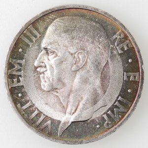 obverse: Vittorio Emanuele III. 1900-1943. 5 lire 1937 Famiglia. Ag