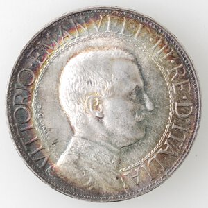 obverse: Vittorio Emanuele III. 1900-1943. 2 lire 1911 Quadriga veloce. Ag. 