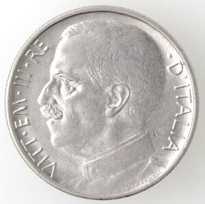 obverse: Vittorio Emanuele III. 1900-1943. 50 centesimi 1920 leoni, bordo rigato. Ni. 