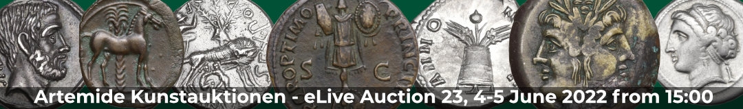 Banner Artemide eLive Auktion 23