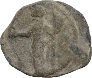 obverse: Leads from Ancient World. PB Tessera, c. 1st century AD